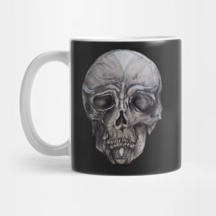 Original Drawing of a Skull Mug